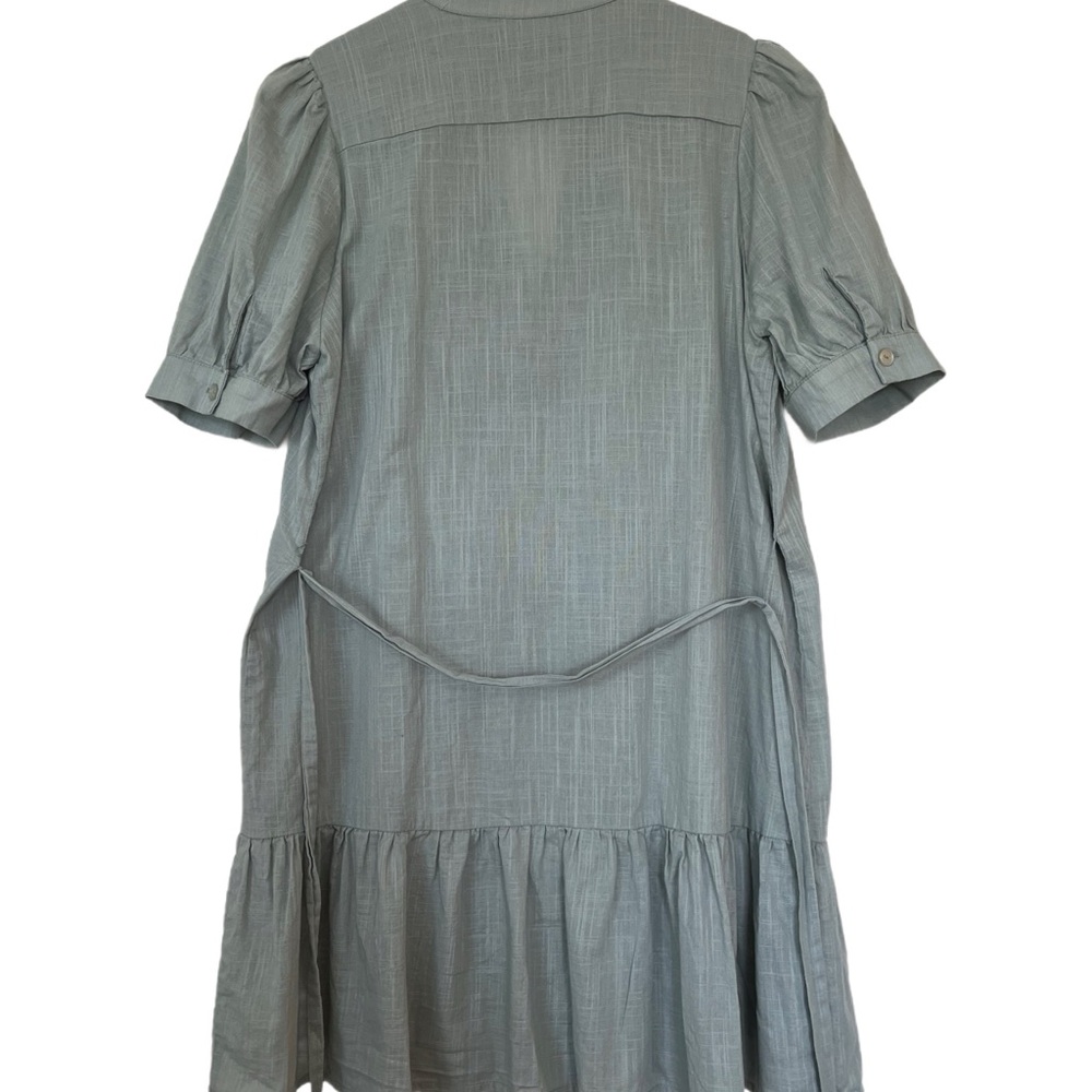B Darlin Short Sleeve Button Front Dress - Picture 3 of 4